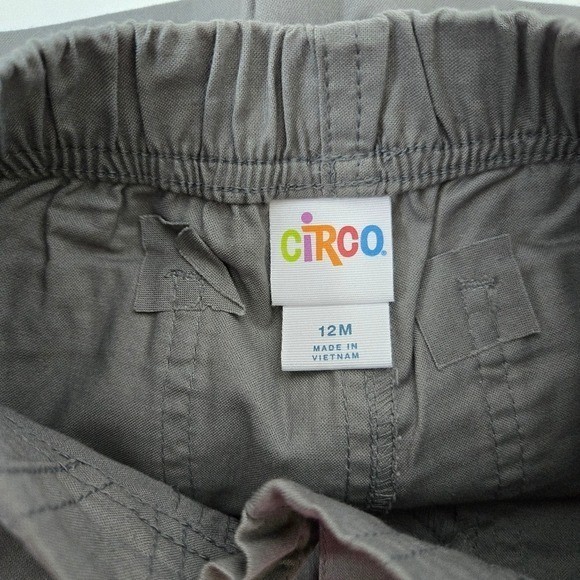 Circo Baby Boy Blue Short Sleeve Tee Gray Shorts Set 12Mo NEW Summer Casual