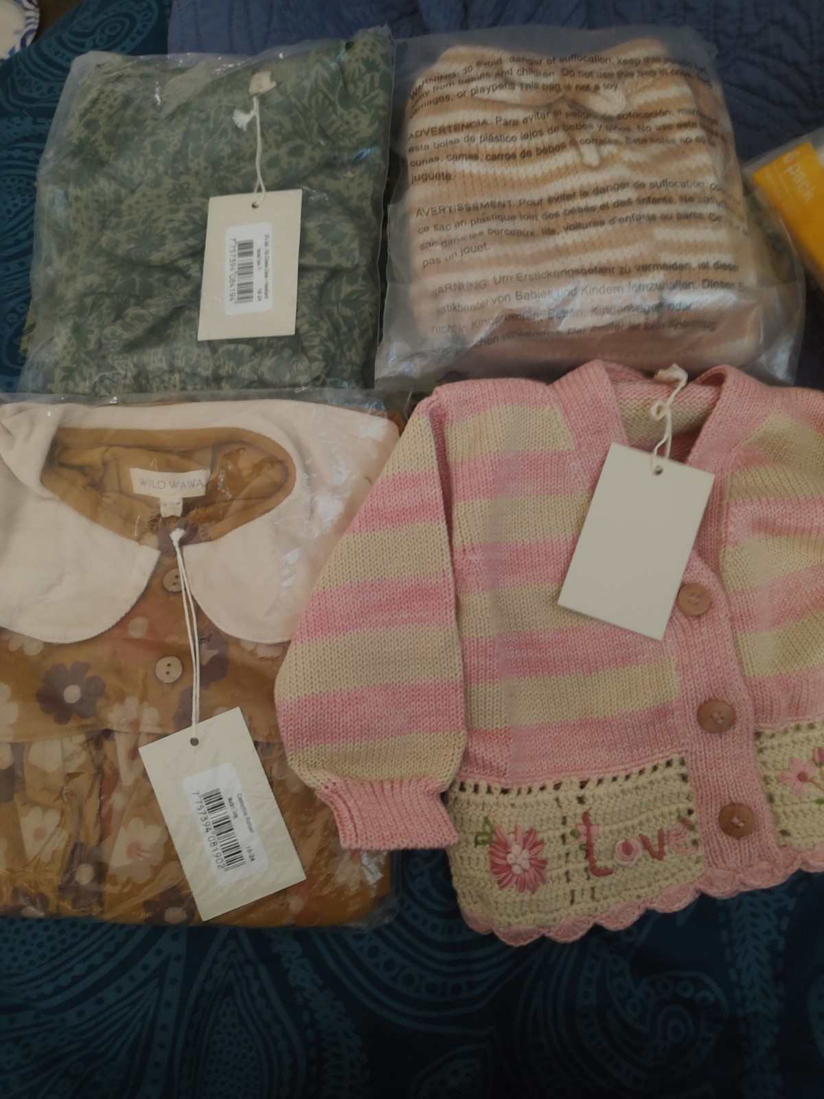 Lot Of New Fall/Winter Baby/Toddler Girls Outfits. Inc Polo Shoes, Socks Etc