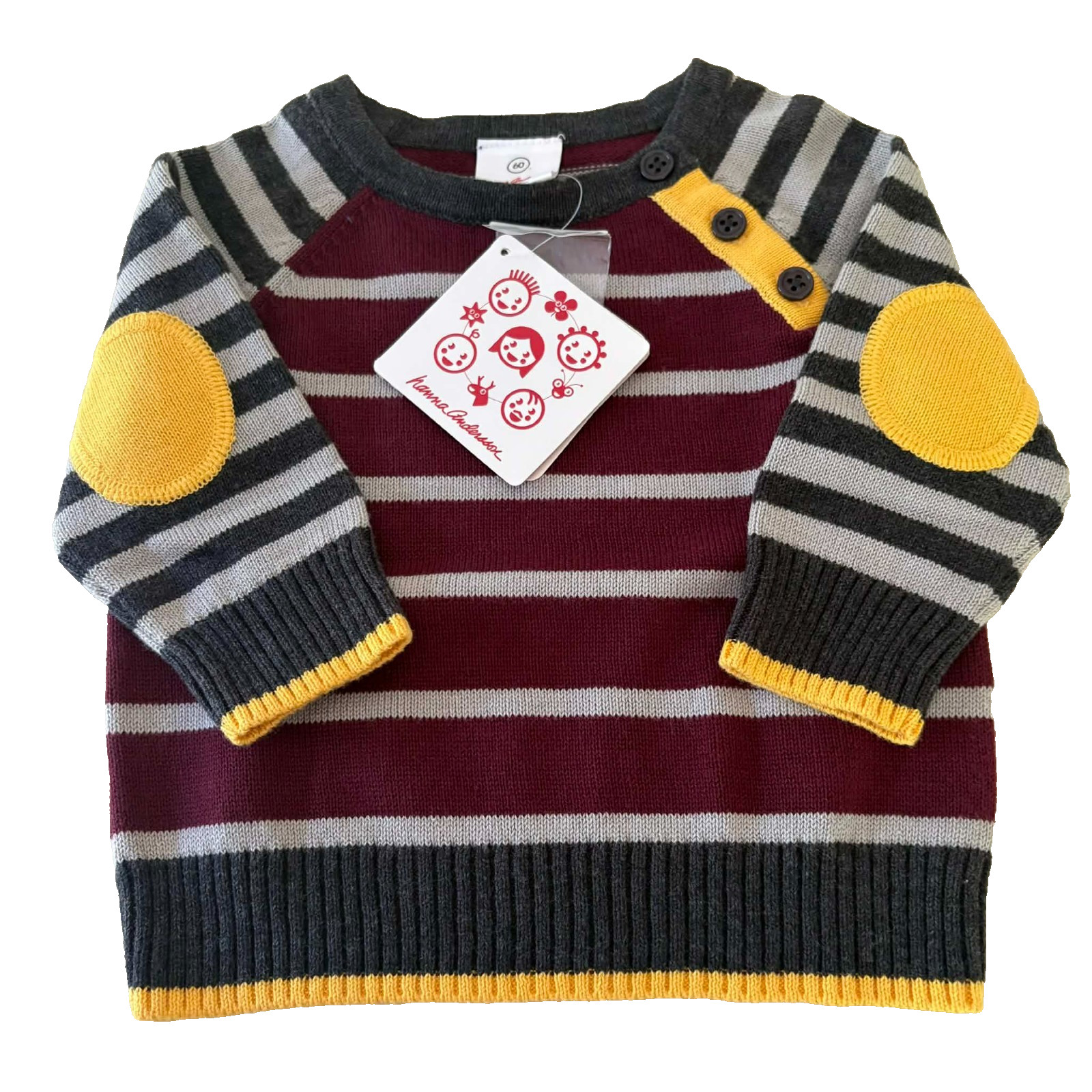 Hanna Andersson Cozy Sweater & Pants Knit Set. Size 3–6 Months. 60 cm