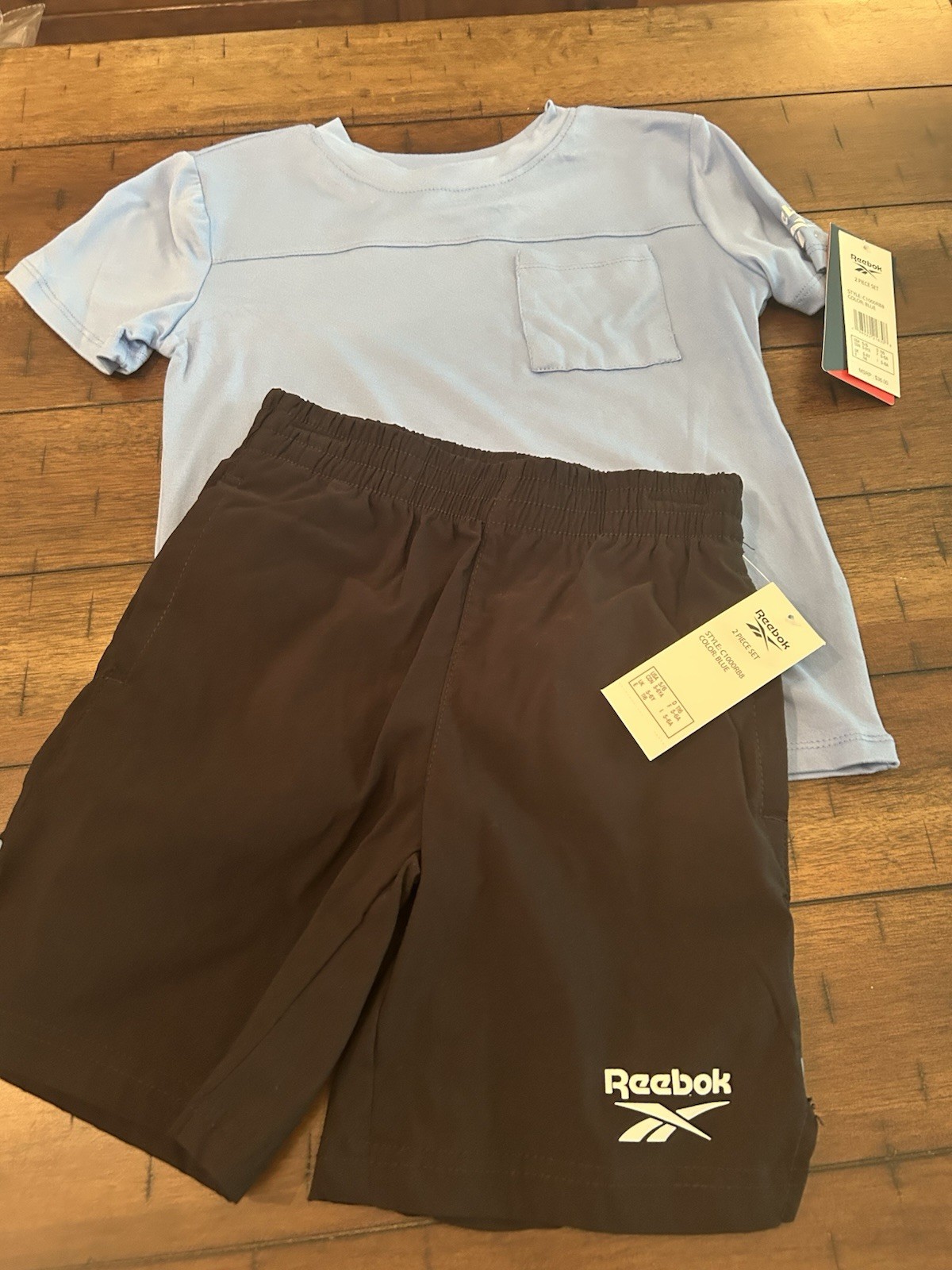 NWT- Toddler Boys’ Reebok Short Set 5/6T
