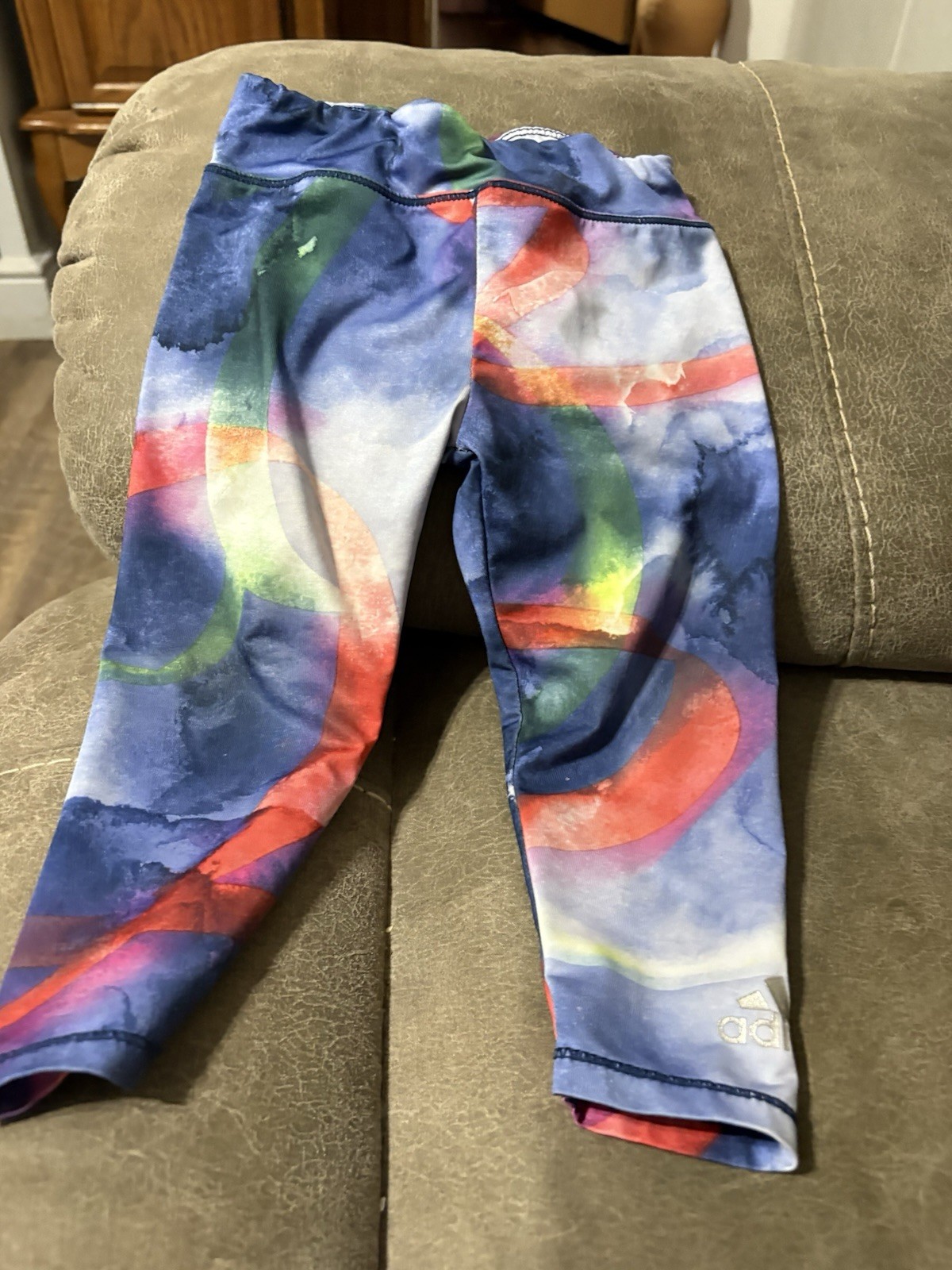Boys Set Of 2 Includes Monsters Ink Pj’s And Stretch Colorful Pants SZ 12 Months