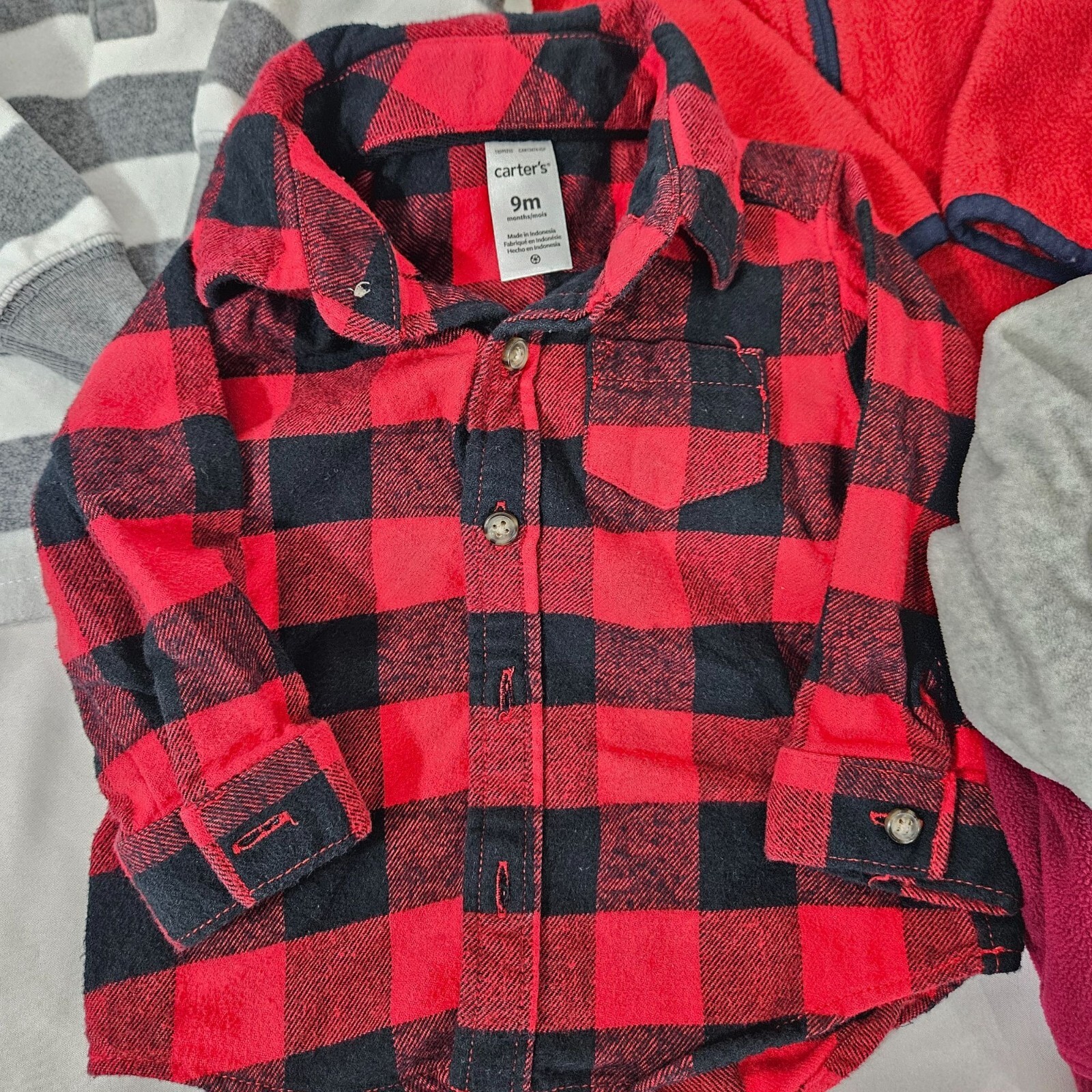 Baby Boys Assorted Outerwear Bundle 5 Pieces Size Range 6M-2T Coats