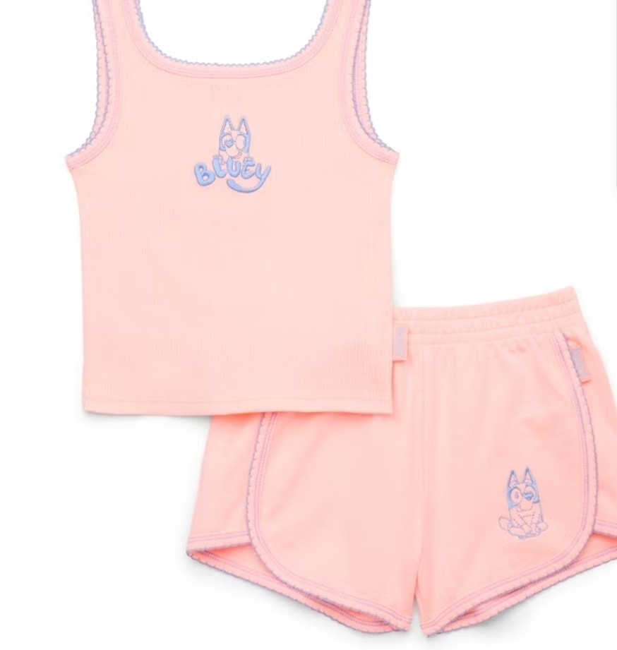 Bluey Casual 12m Kids Tank And Short Set New With Tags
