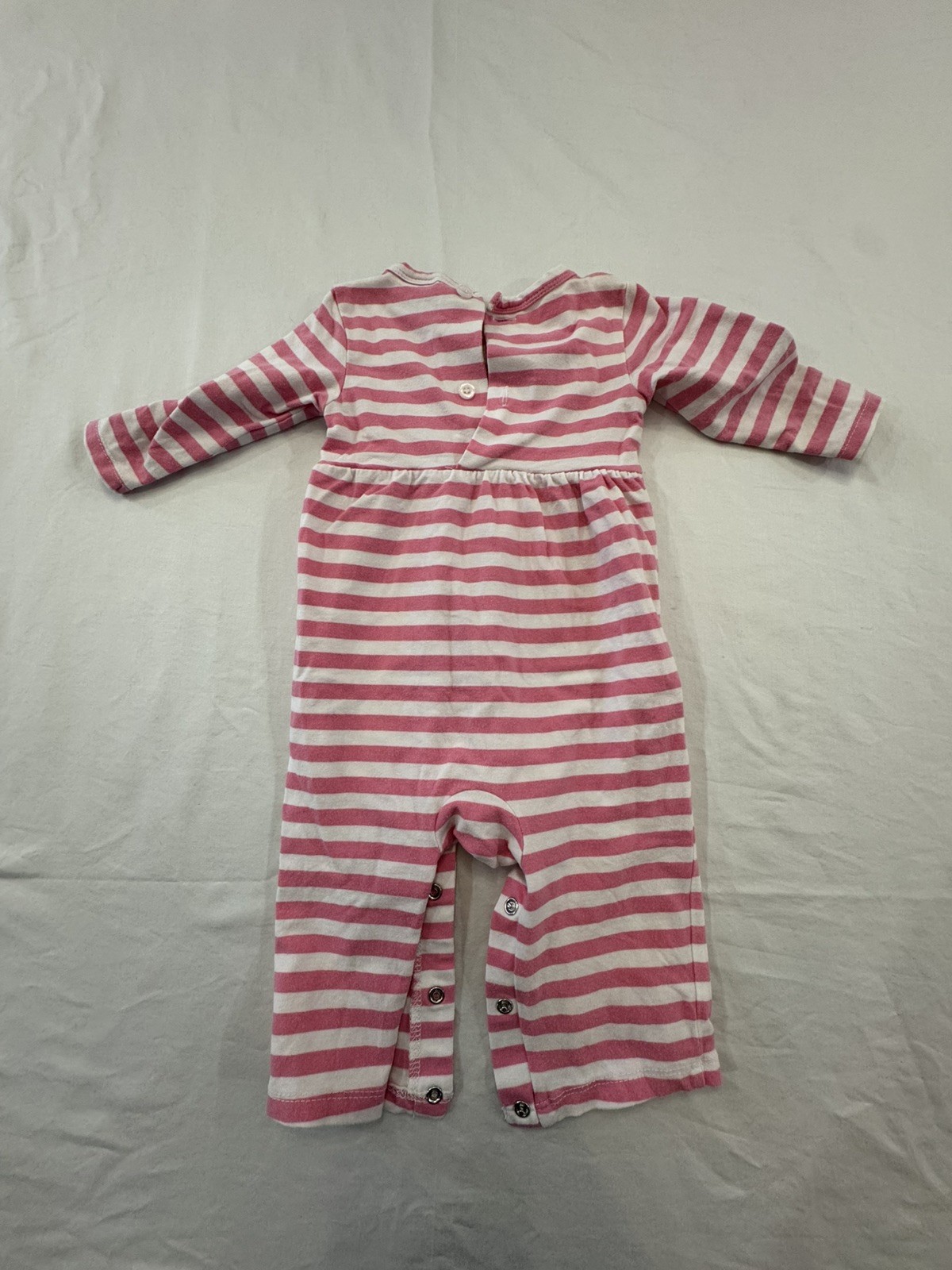 Monogrammed “Stella” Baby Long Sleeve Longalls 6 Months Fall Pumpkins Halloween
