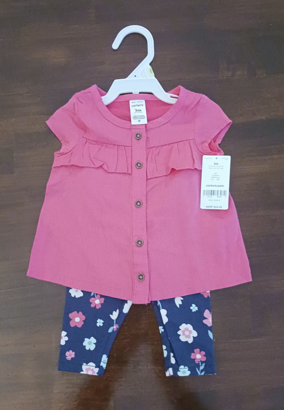 Carter’s 2 Piece Set Size 3m NEW!!