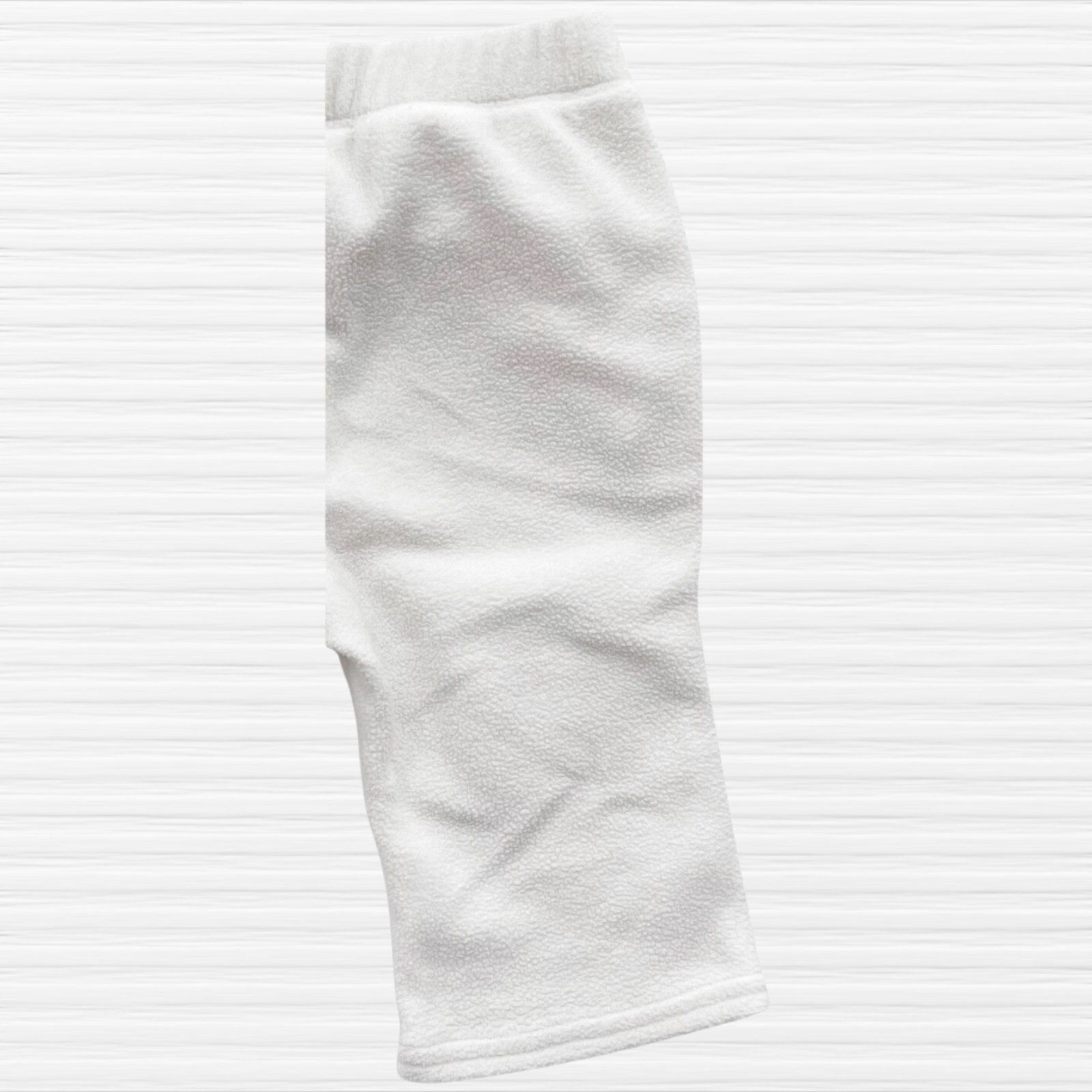 Vintage Gap Baby Girls Fleece Pants Set Winter White Full Zip Hooded Size 3-6M