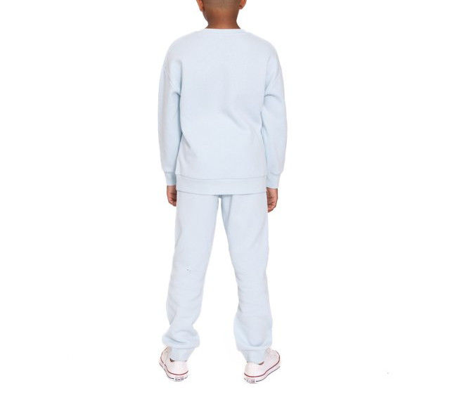 Lilo And Stitch Boys Set Size M 8 Winter Sky Christmas Sweatshirt Joggers 2 Pc