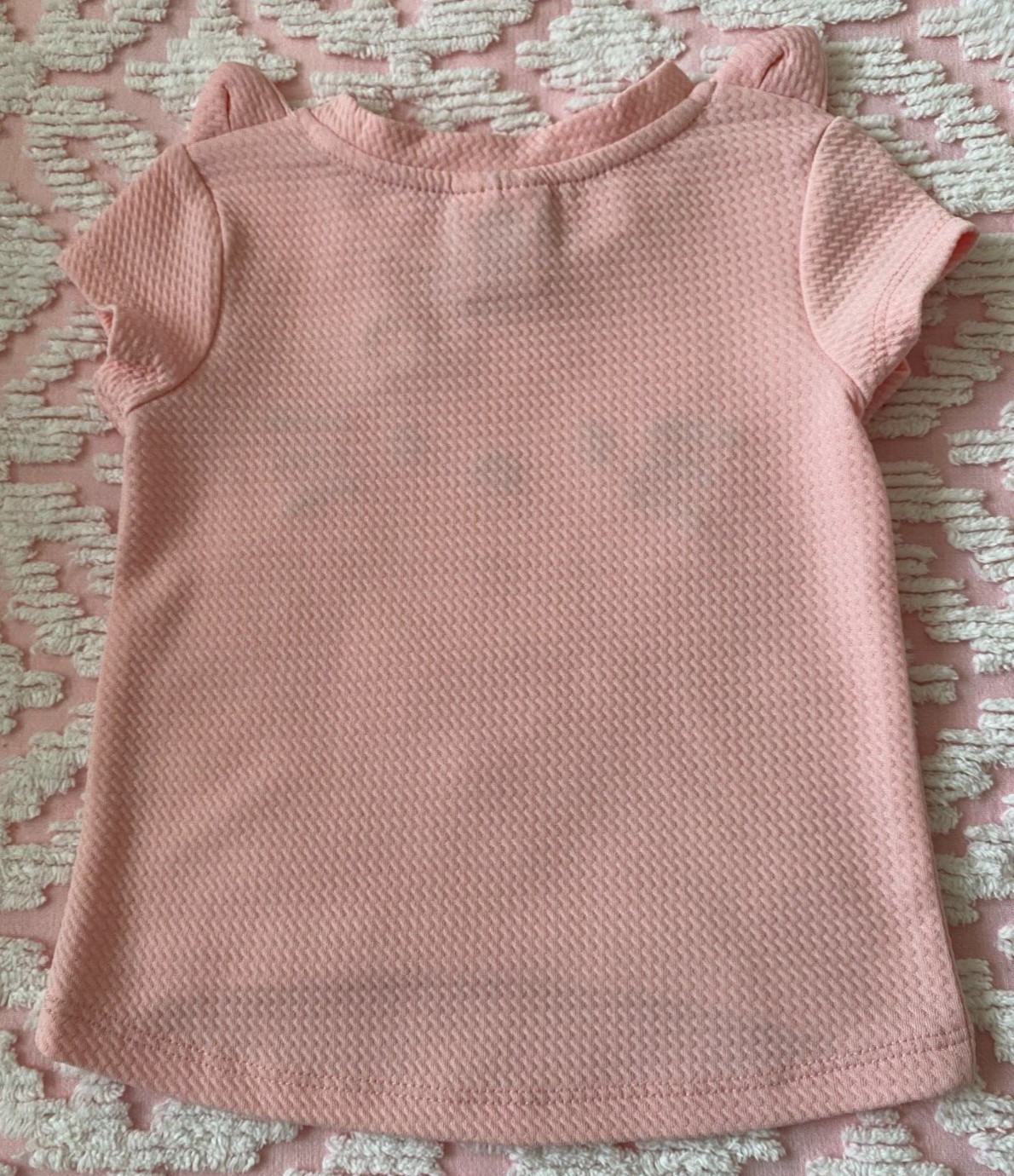 HELLO KITTY TODDLER GIRLS PINK TOP GRAY JOGGER PANT 2 PC OUTFIT ~ 18 MTHS