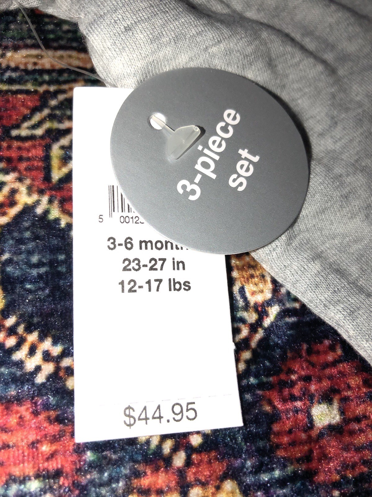 NWT 2 Baby Gap First Favorites Crossover Outfit Sets Hat Gray Blue Size 3-6 M