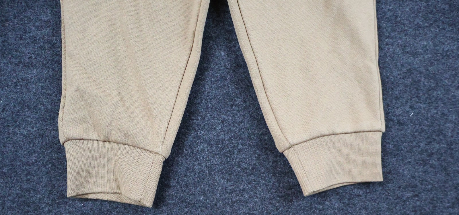Adidas Toddler Tracksuit Set Hoodie & Joggers Tan Brown Trefoil Logo 18M NWT