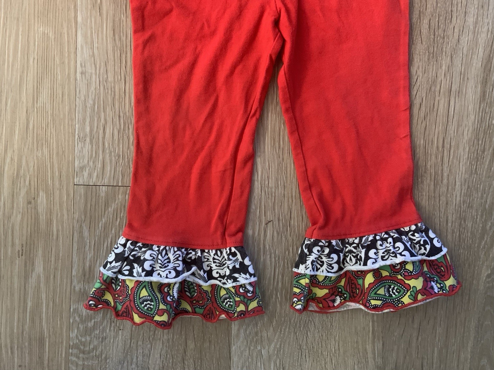 Nursery Rhyme Girl’s Size 24 Months Unique Reindeer Outfit With Flared Pants