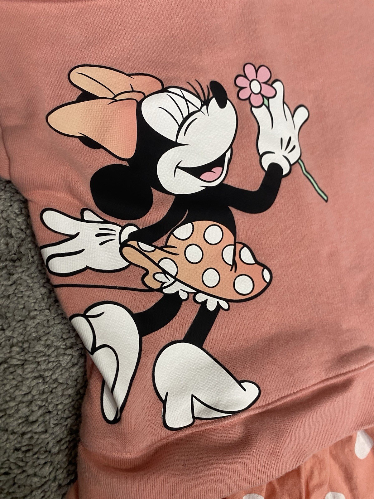 babyGAP x Disney Minnie Mouse 2pc Sweatshirt & Skirt Set Pink 5 Years