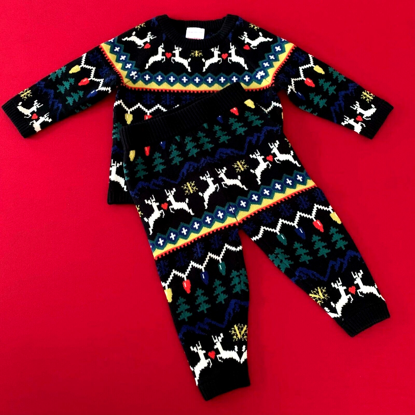 Hanna Andersson Cozy-Soft Sweater & Pants Set. Size 6–12 Months, 70 cm