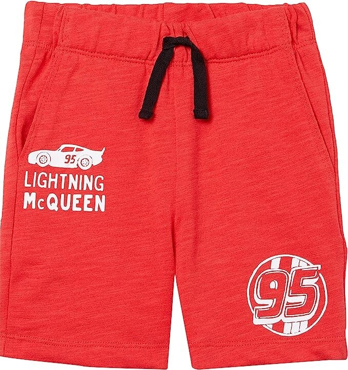 Spotted Zebra Pixar Cars Mcqueen Boys and Toddlers Size XS Shorts