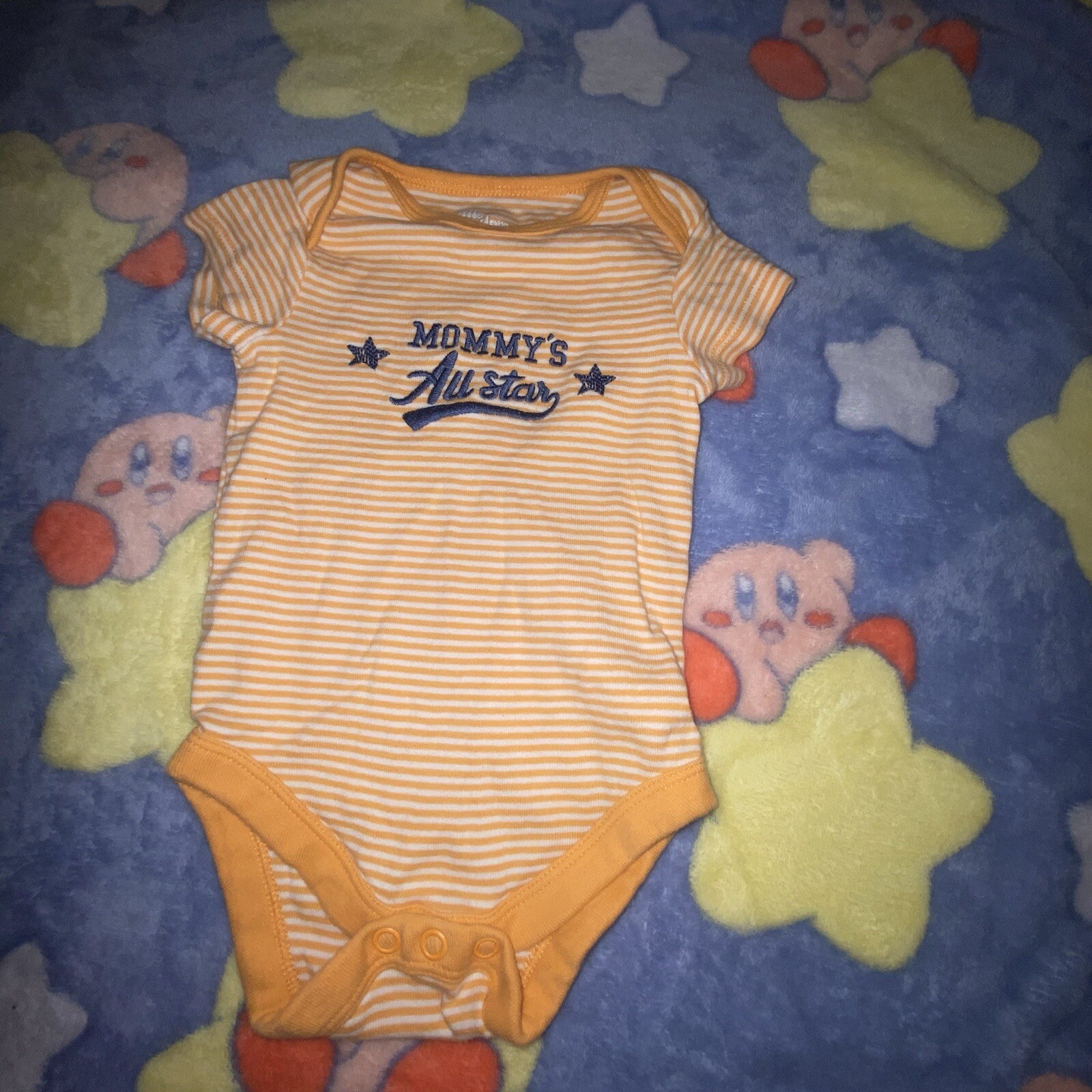 New Born Infant Baby Boy Outfit 0-3 Months Bodysuit Mommy Star Little Wonders