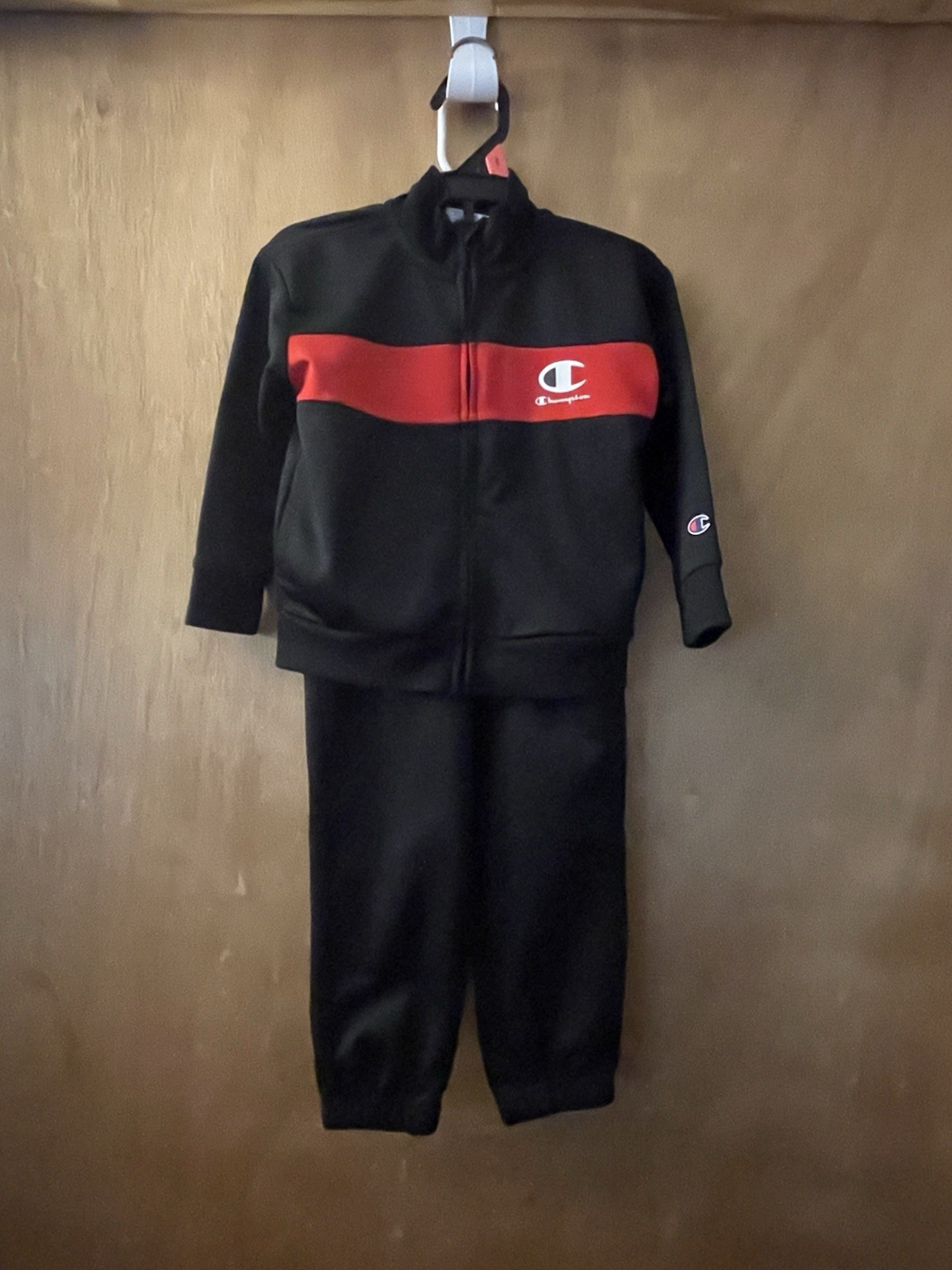 Champion Toddler 2T 2-Piece Fleece Tracksuit Set Full Zip Jacket & Pants