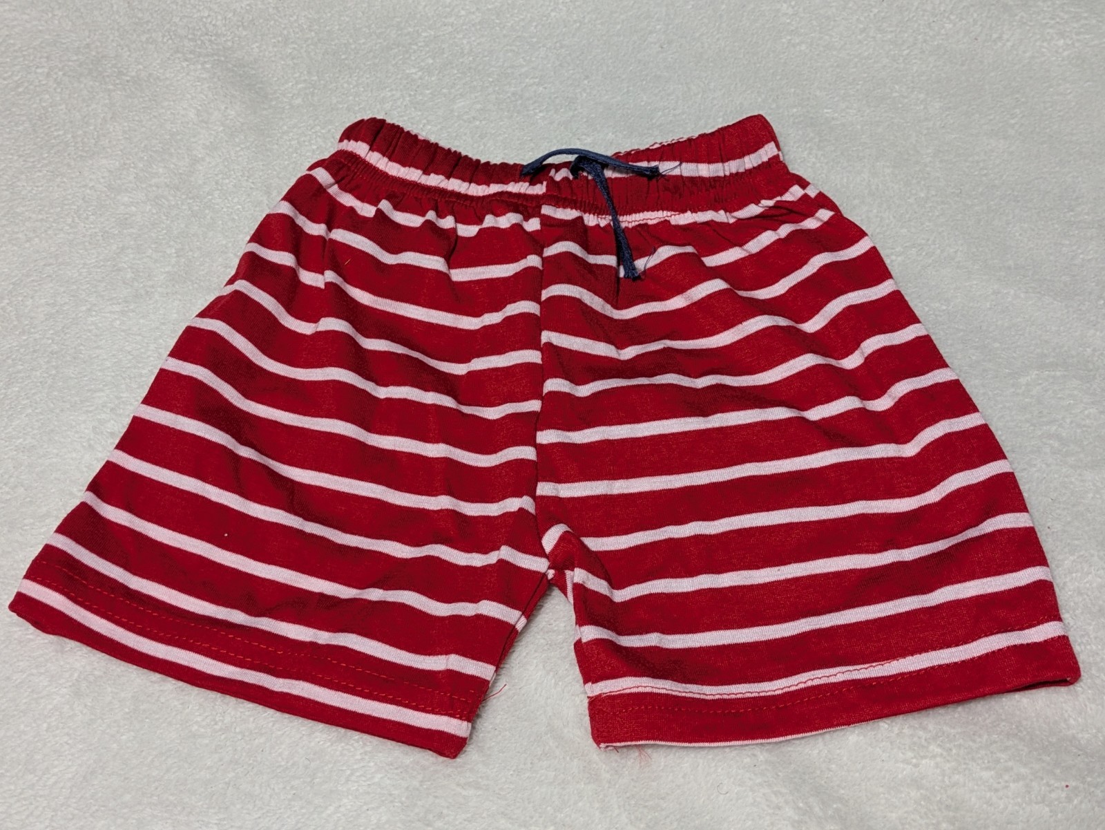 Spunky Kids Baby Boys Nautical Anchor Shirt Striped Shorts Set Size 9-12M NWT