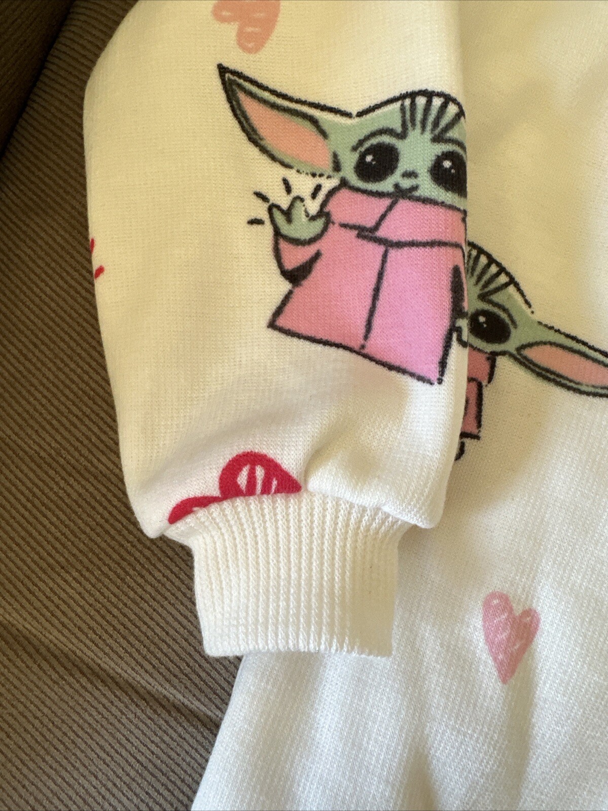 NWT Disney Baby Yoda Sz 18 MO Girls Shirt Pants Set Star Wars Mandalorian Xmas