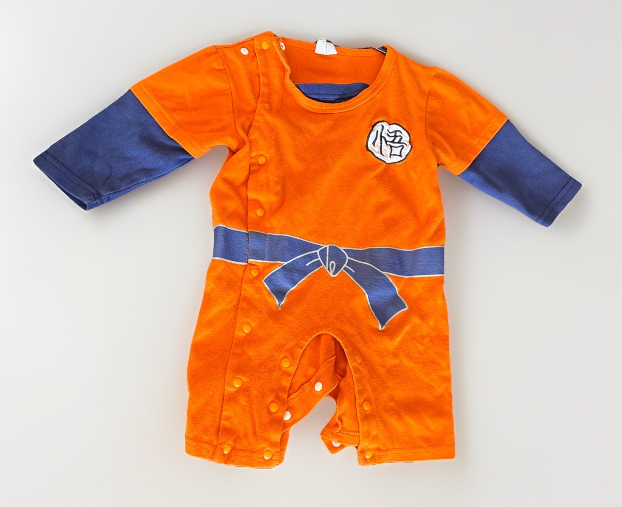 Dragon Ball Z Anime Size 3-6 Months Baby Bodysuit