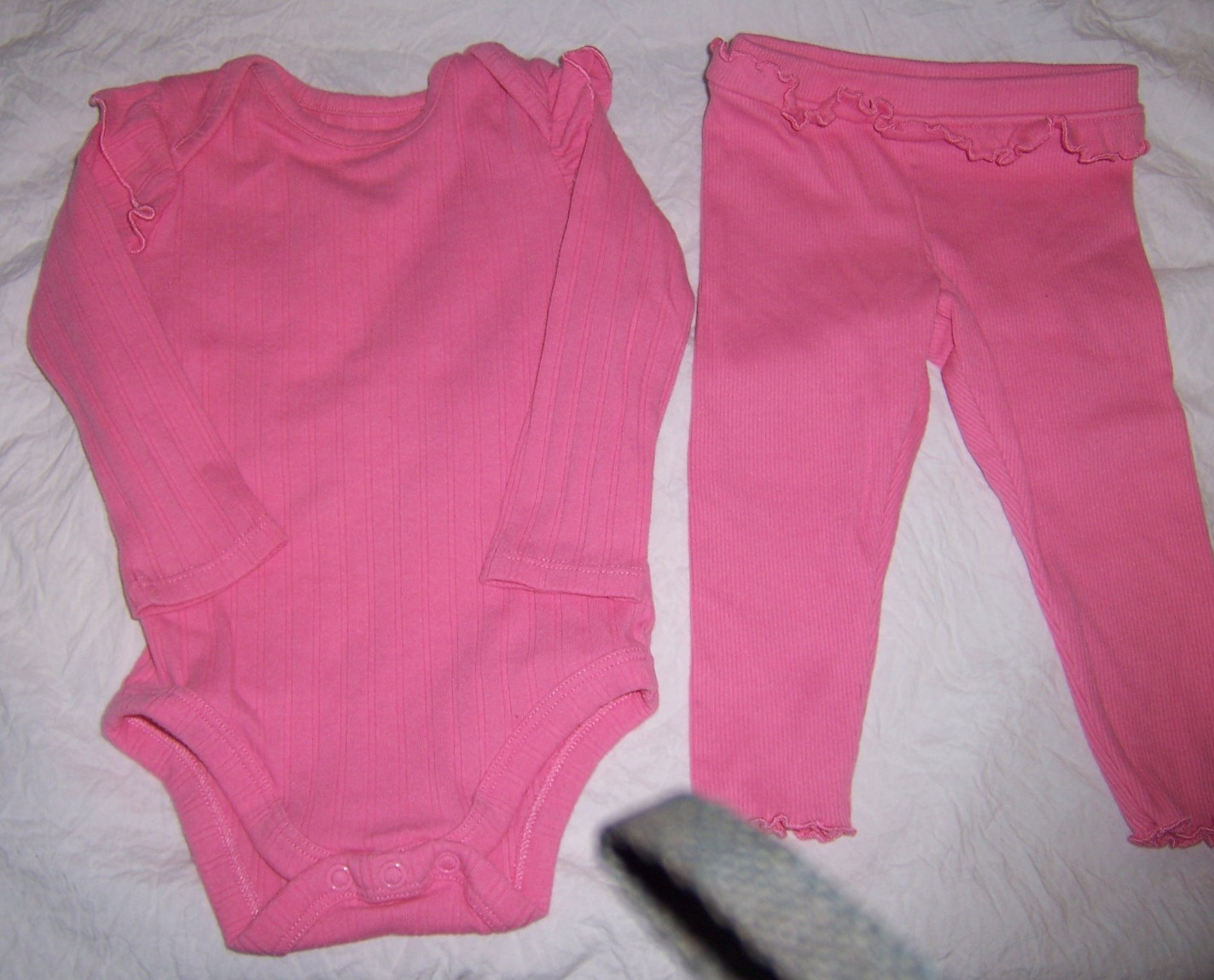 Lot of 9 Fall/Winter Baby Girl Clothes – 6- 9 mo – Wrangler, Nicole Miller