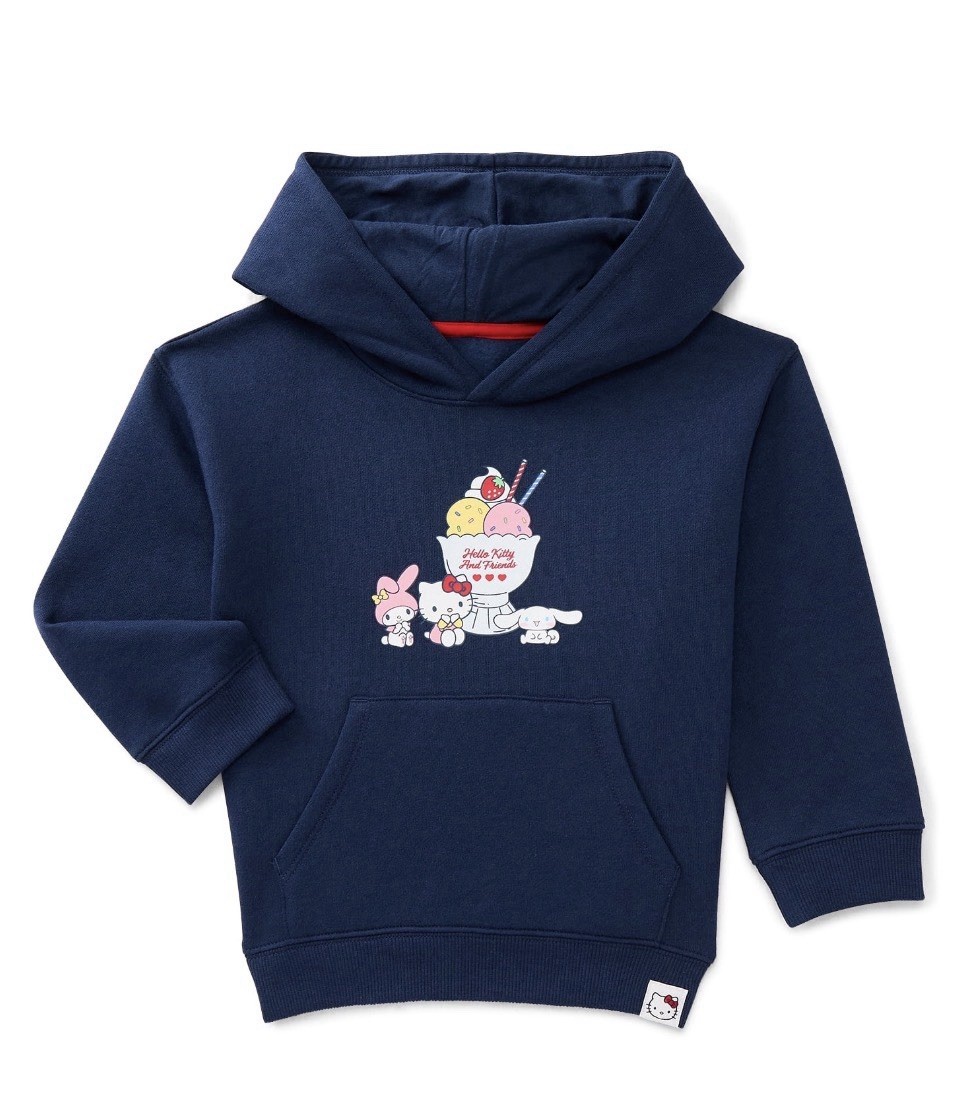 New Hello Kitty Toddler Girls Graphic Hoodie with Leggings , Sizes 12M