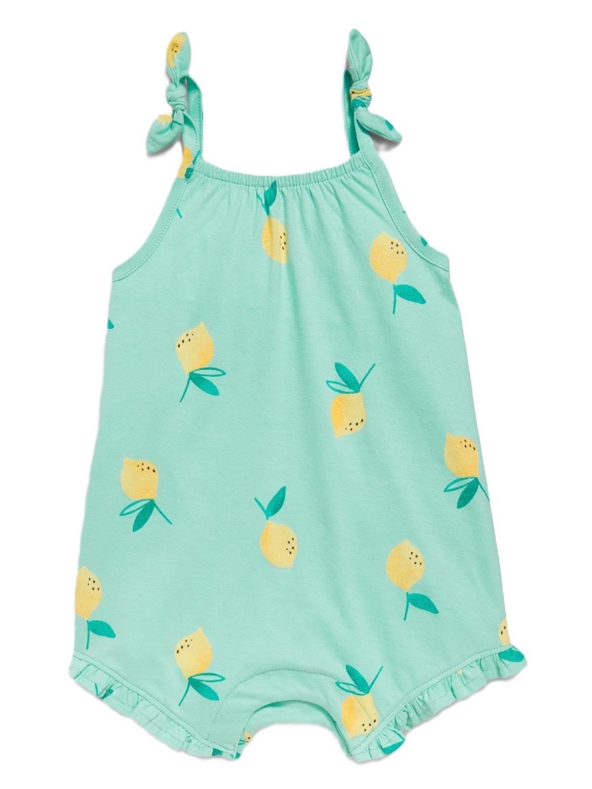 New Old Navy One Piece Lemon Sunsuit Romper Outfit Size 3-6 Months NWT