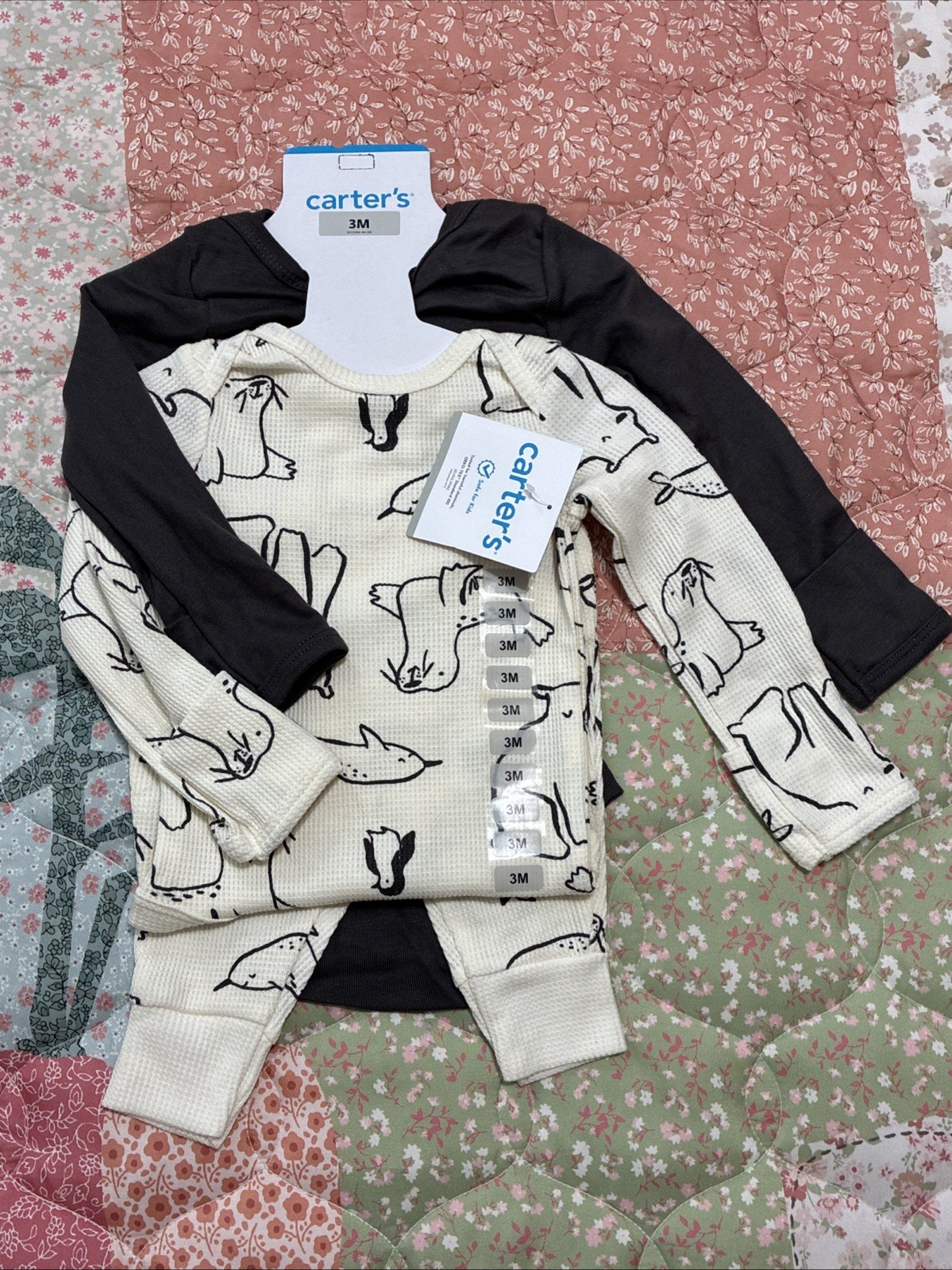 Carters Baby 3 Months 3 PC Set