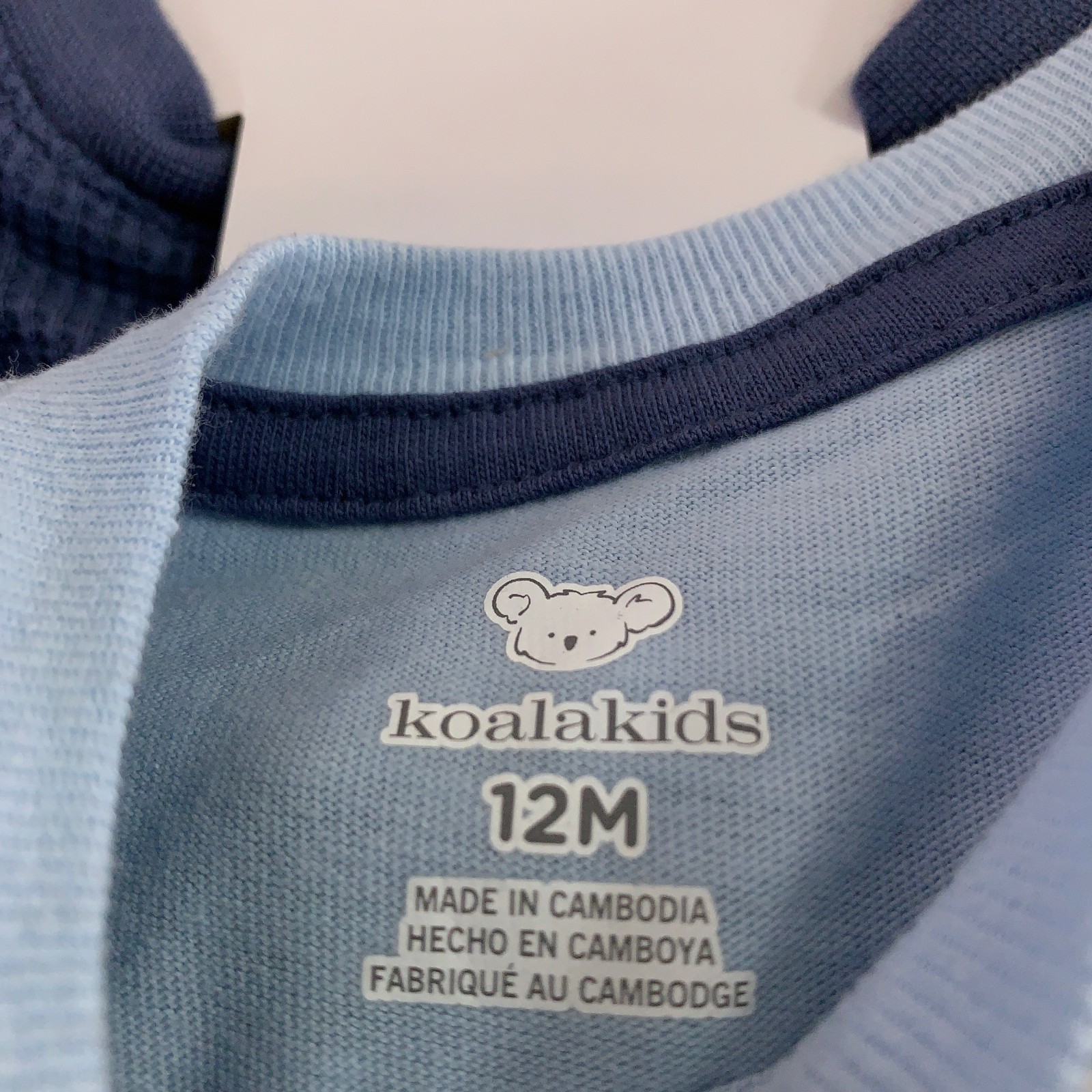 Koala Kids Baby Size 12 Months Blue Astronaut Bears 4 Piece Pant Set NWT *Flaw