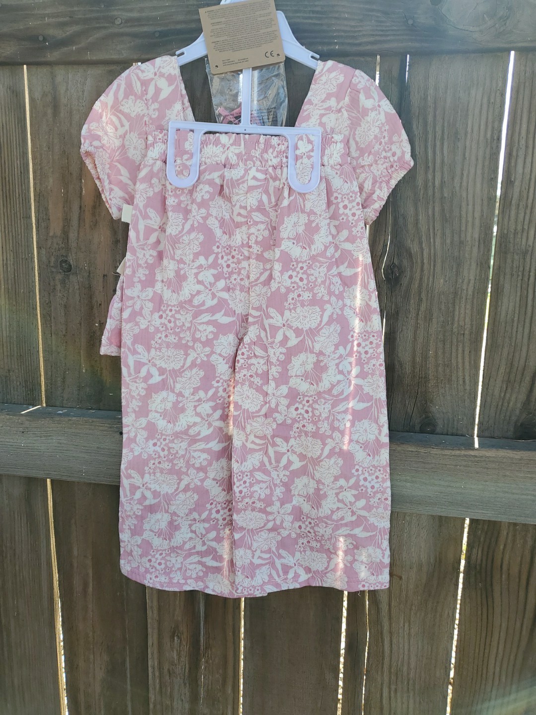 Nwt Rabbit Bear Organic Colton With Sunglasses Girls 4t Outfit, Top And Bottom.