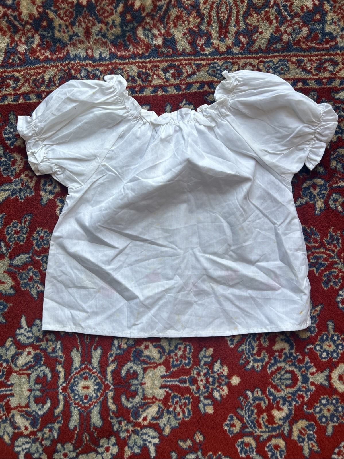 Vintage Babyfair 24 months Baby Girl Strawberry 2pc Top Bloomers Outfit