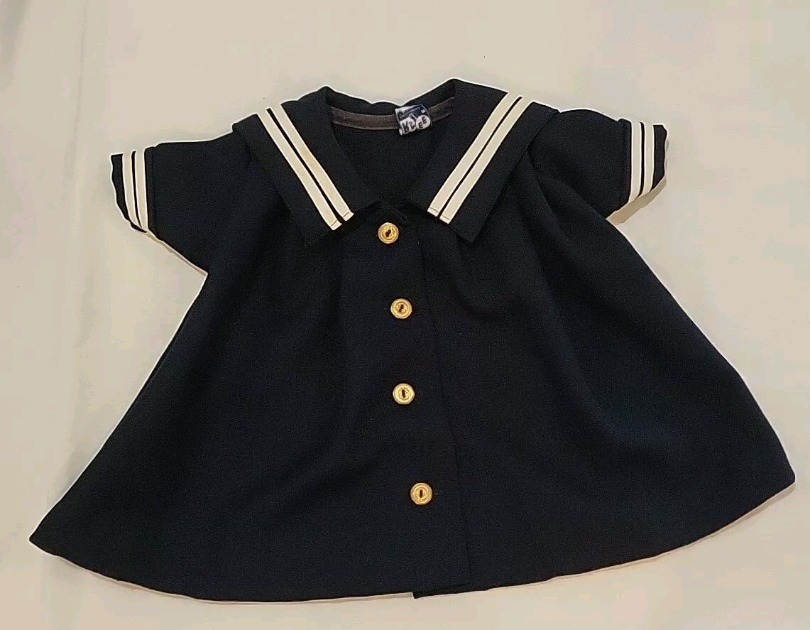 R-Gee Original U.S.A. Red/White/Blue Sailor Dress, Button Front, SIze 2T