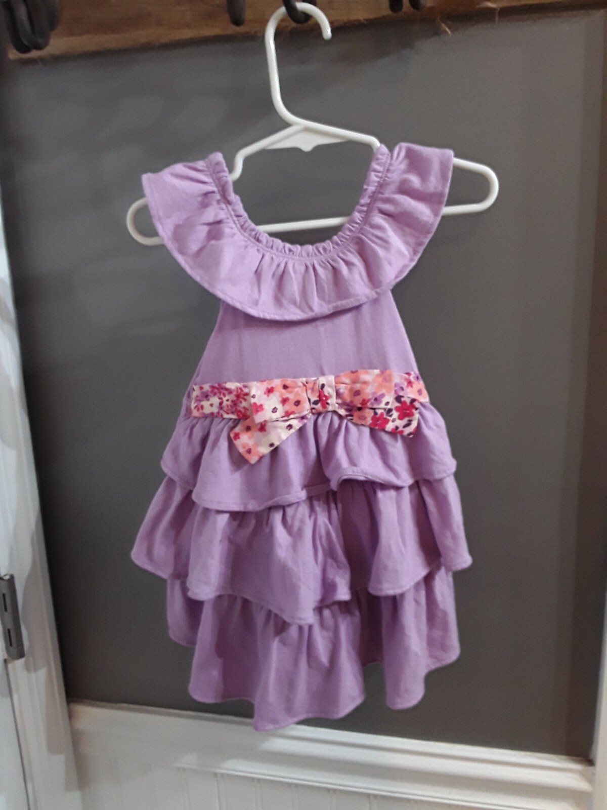 baby Gap NWT 😊Girls Outfit purple 2 PC Set Dress w/Bloomers FAST SHIP 😊