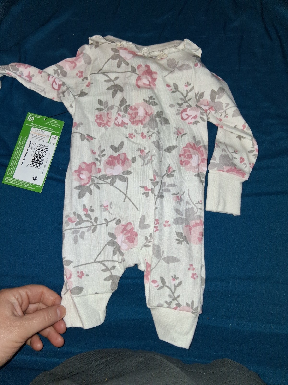 Gerber Modern Moments Baby Girl’s Outfit Newborn Floral