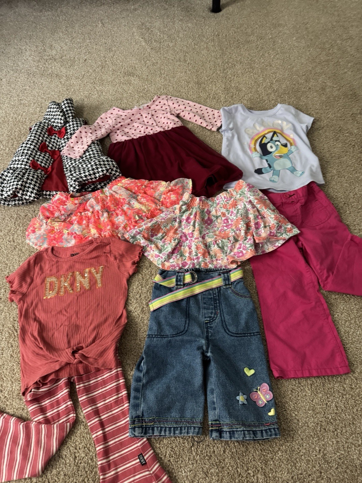 Toddler Girl’s 2T Outfits-Pants, Tops, Skirts, Dresses, Vest