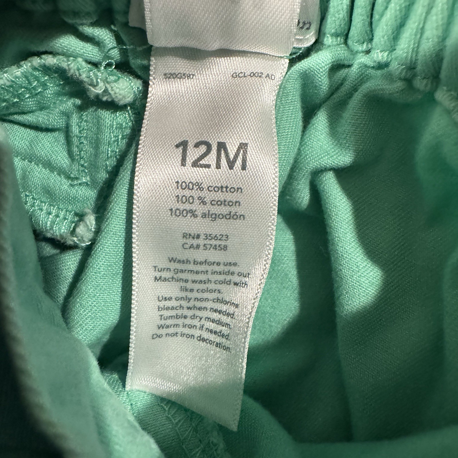 Carters Special Occasion 12M Boys 3 Piece Outfit Bow tie Blue Green Plaid Spring