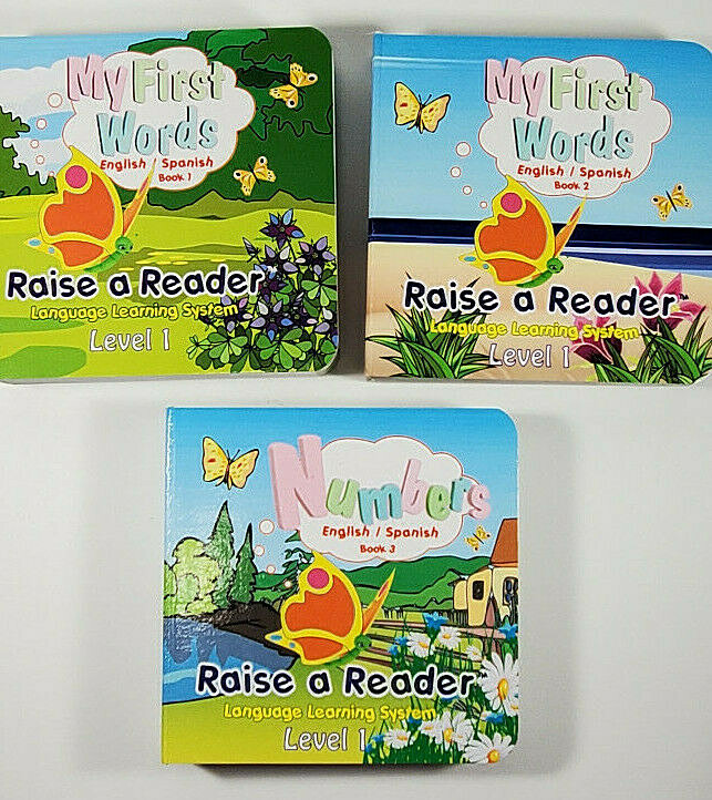 Bilingual Beginnings My Little Thinkers Learning Set 3 Board Books, DVD, Puppet