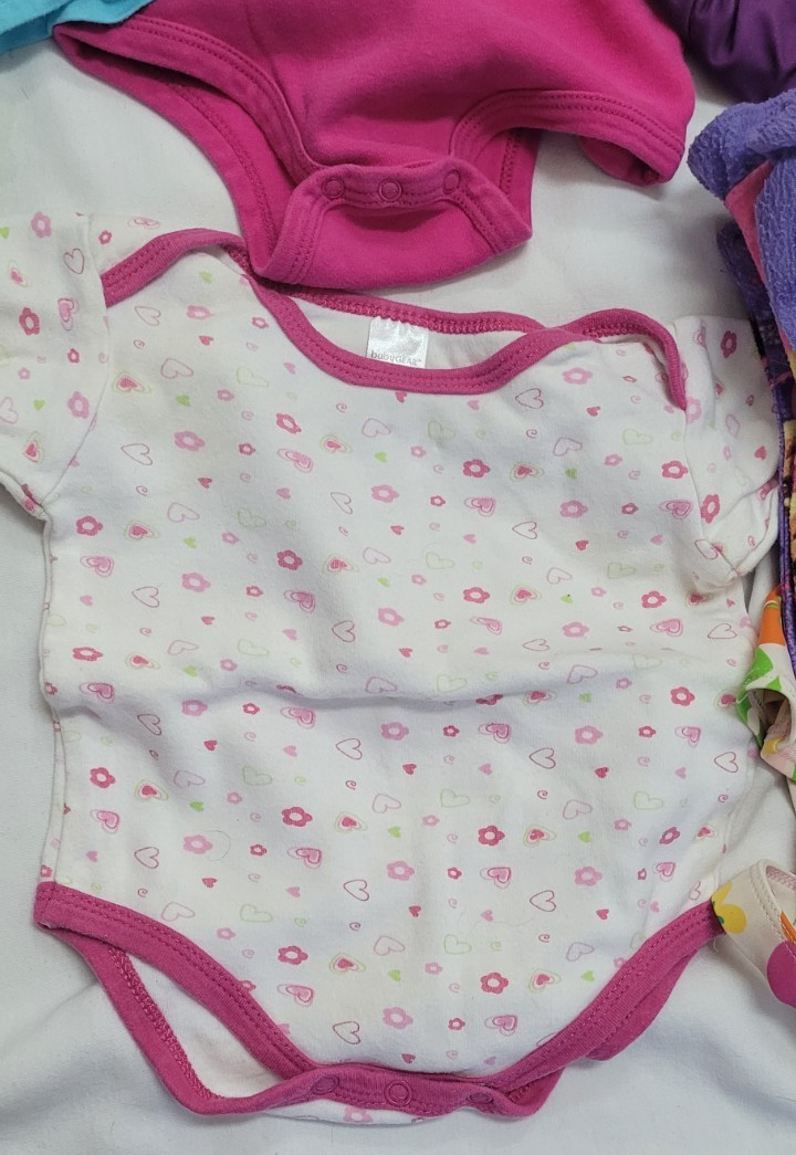 20 Pieces Mixed Lot of 6-9 month old Girls Clothes Bathing Suit Dresses Pajama