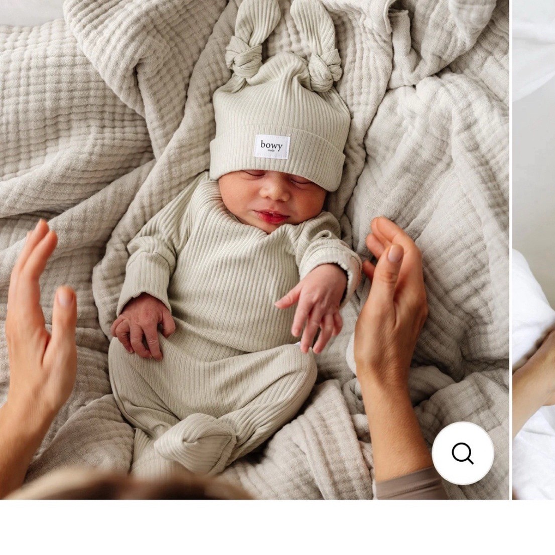 bowy made clover newborn outfit