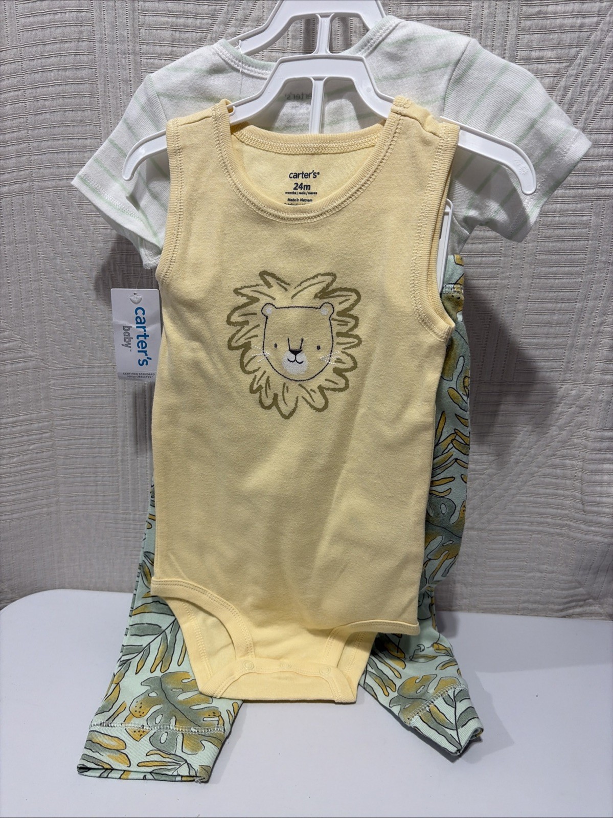 Carters Baby Boy 24 Months Knit Pants Outfit