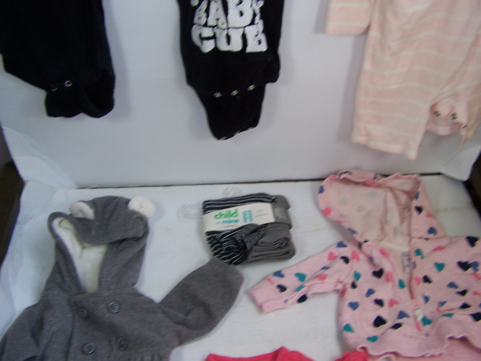 Lot of 9 Adorable Baby Clothes/Outfits for NB – Great Variety!