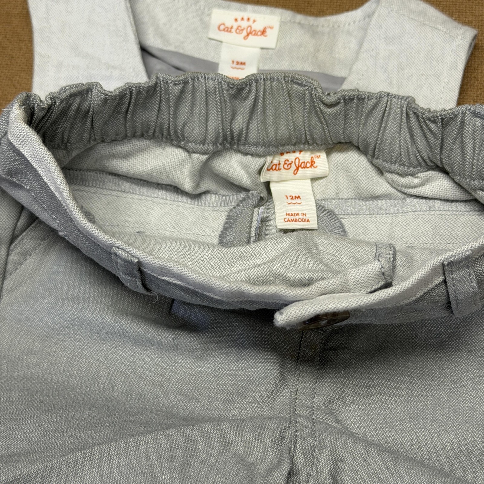 Cat & Jack Adidas Gymboree Boys 12-18M Lot 8 Piece Sweater Pants Hoodie Dressy