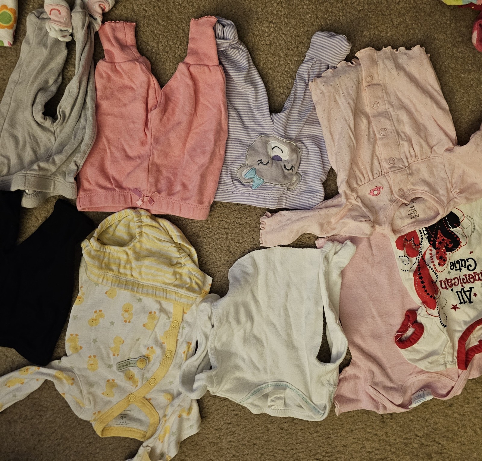 Girls Clothing Bundle Nb-6 Months