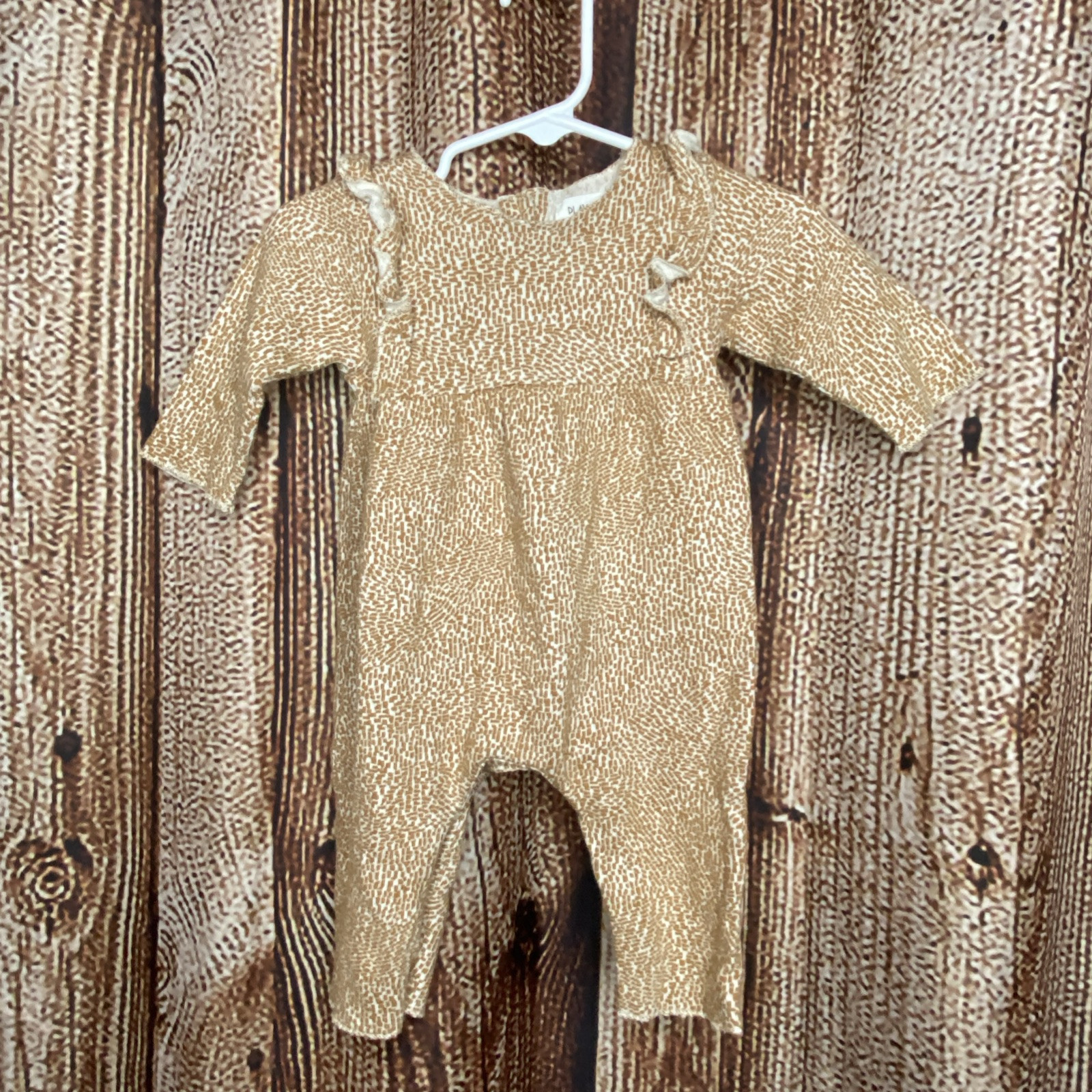 Play Up Baby Romper Portugal One Piece Boutique Natural Rust NWT $78 6 Months