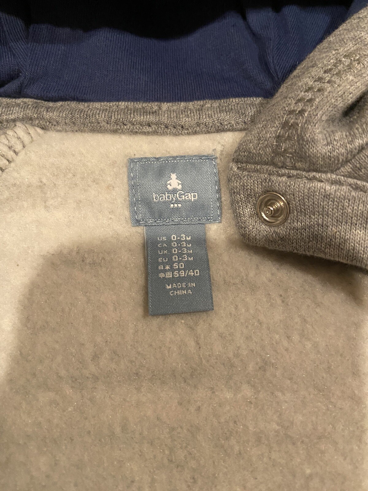 Lot of 3 Outfit Baby Gap Logo Footed Pajama Carters Shirt And Shorts 0-3months