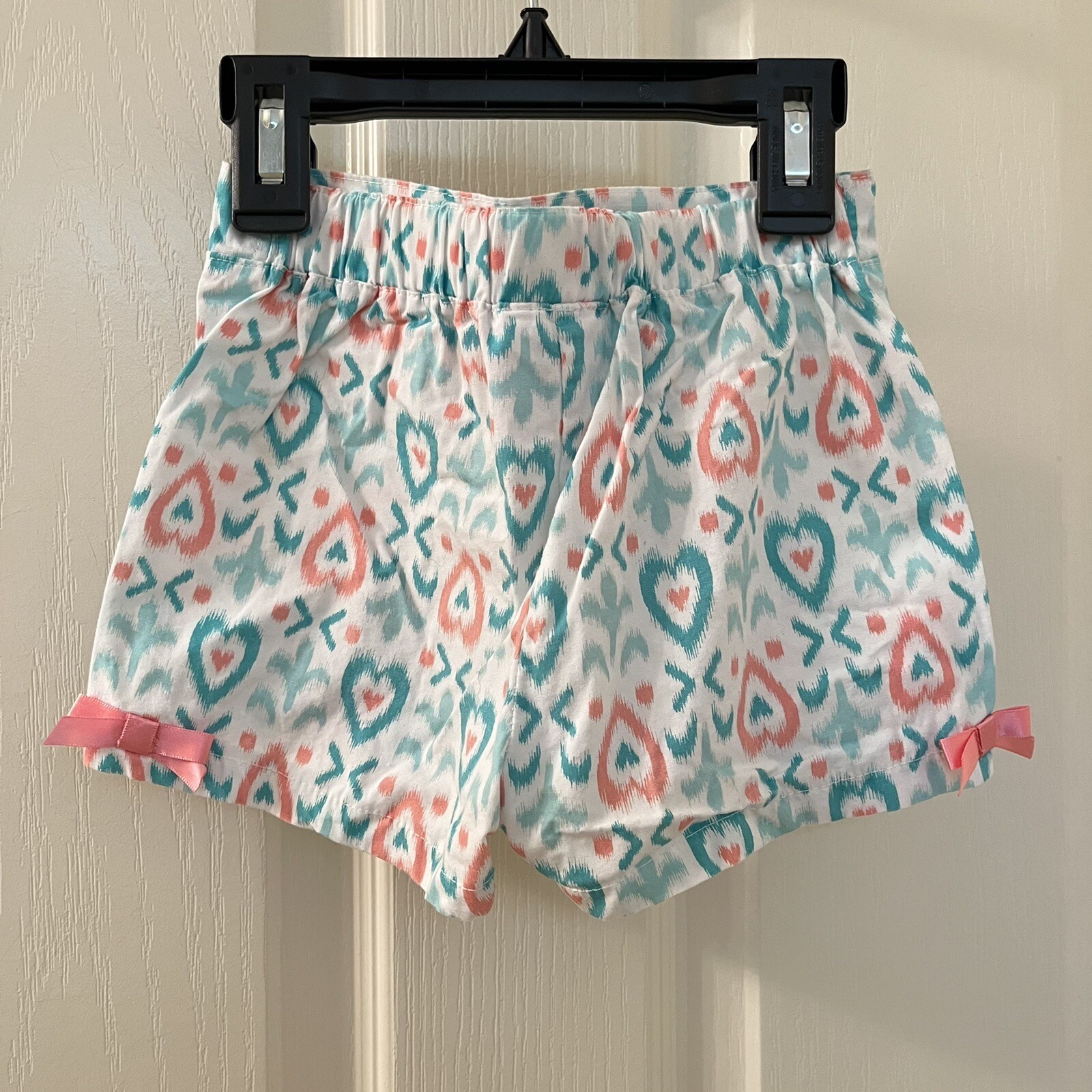 Nannette Applique Mermaid Top and Heart Shorts 2-PC Set Girls Size 4T