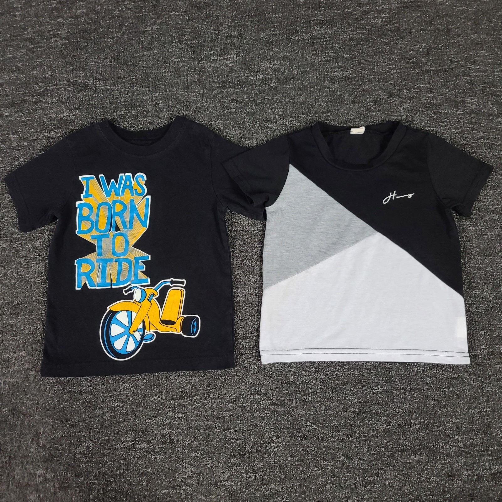 Boys Shirt Lot 3T Childrens Place & Unbranded Two Piece School Play Top Set