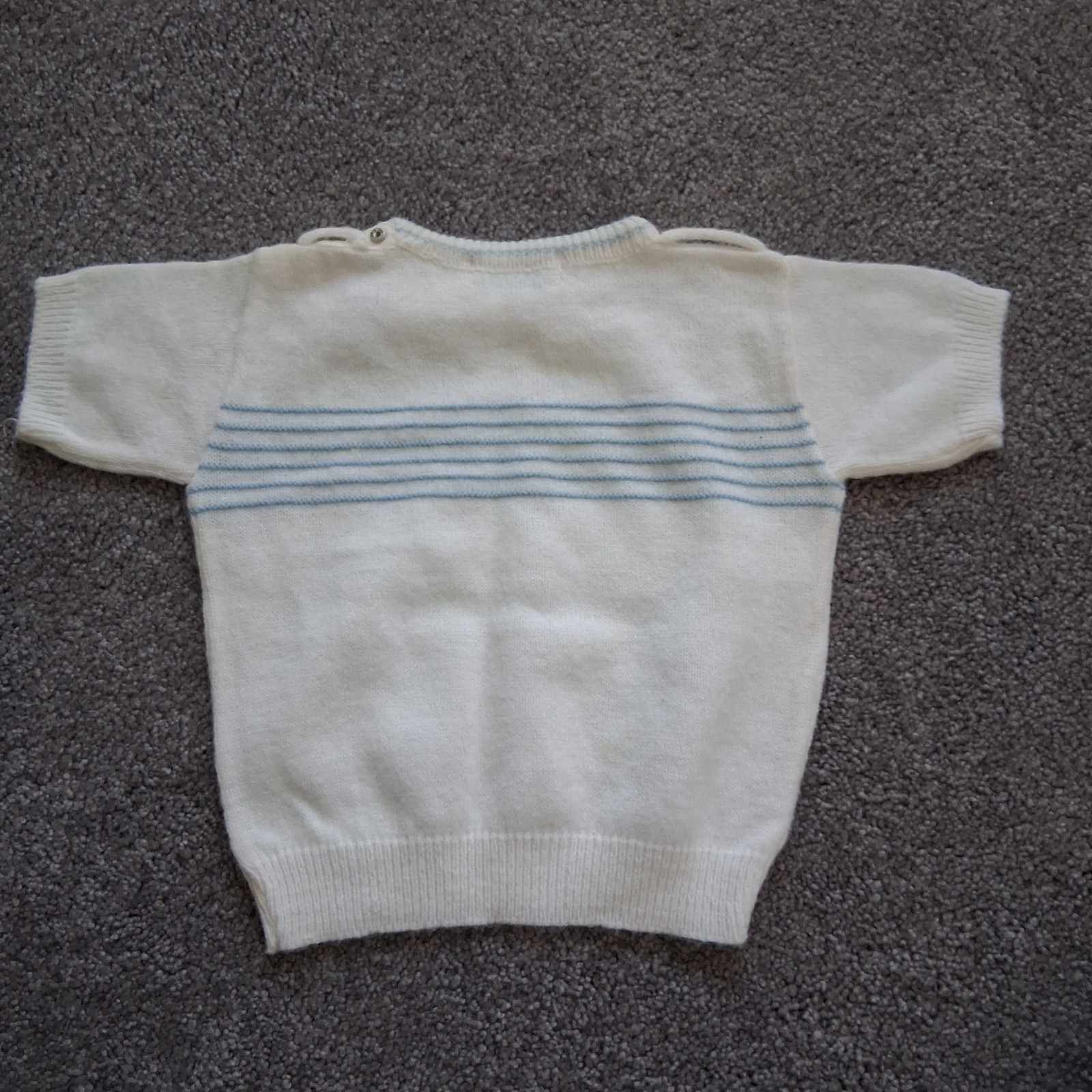 VTG Golden Gate Of California 2pc Toddler Knit 2 100% Orlon Acrylic USA 18-24 mo