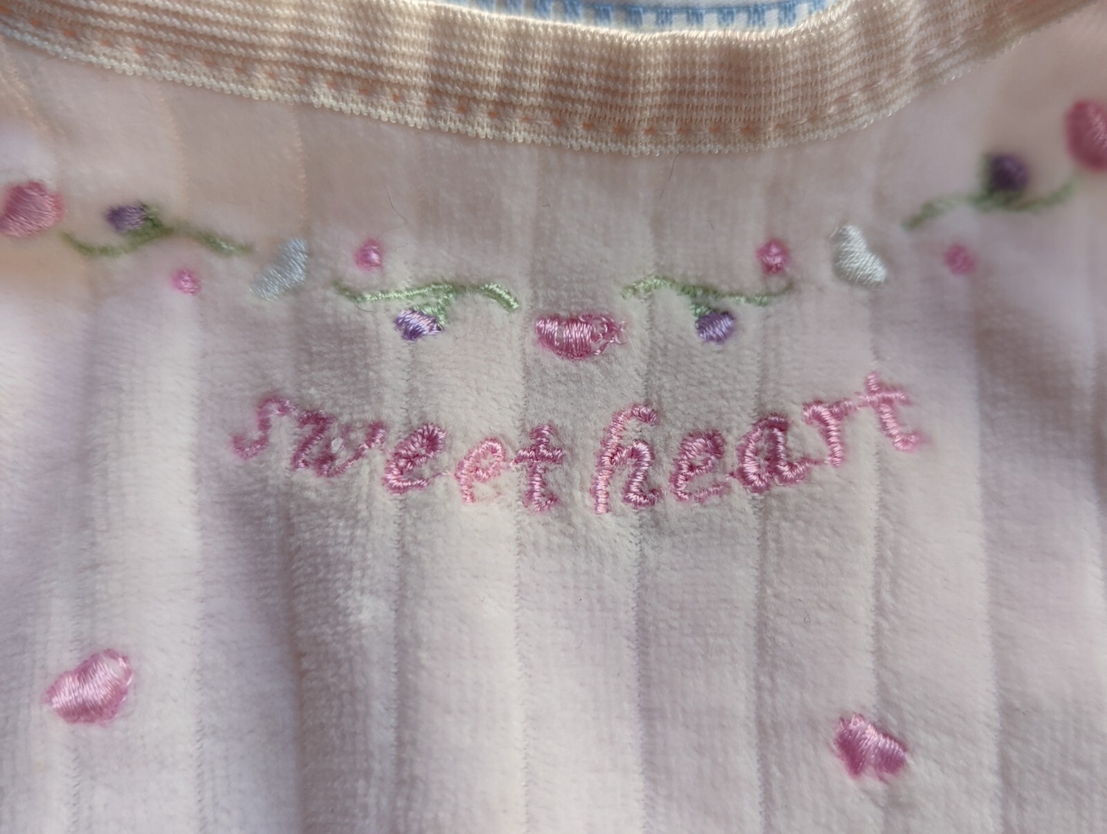 Baby Girl Pink Velour 2 Piece Outfit 3-6 Months