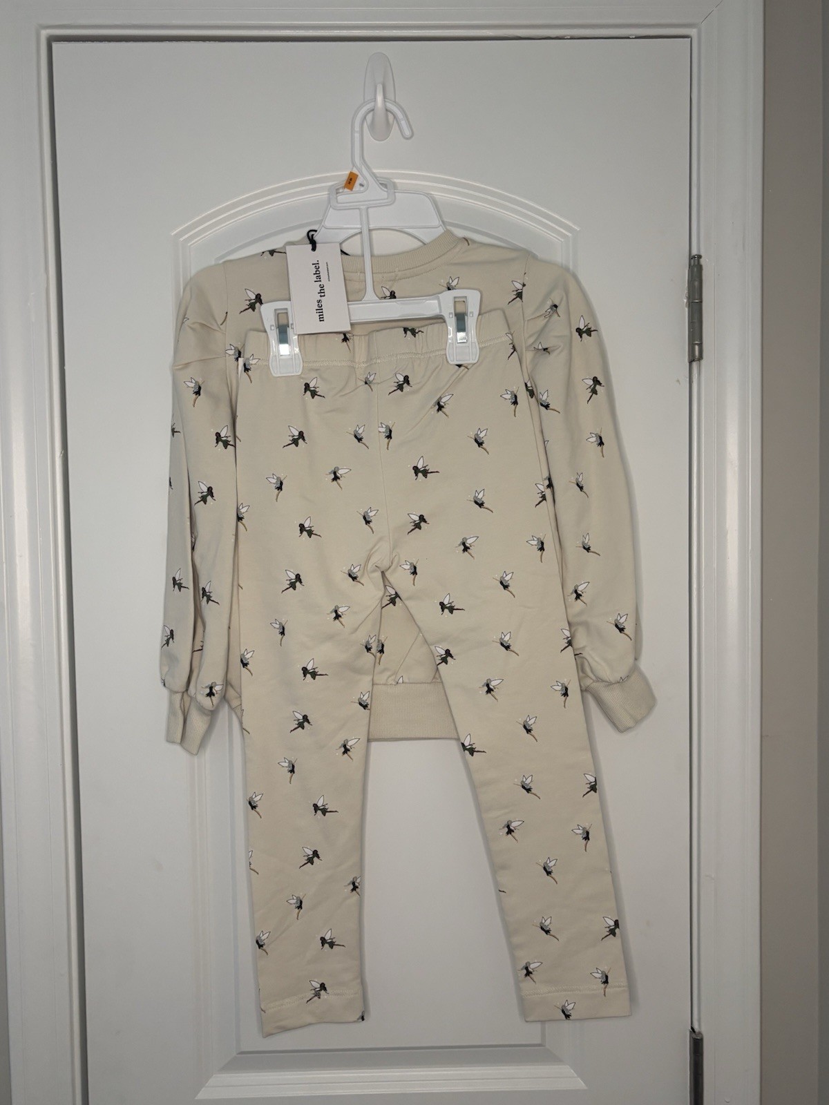 Miles The Label Fairy Print French Terry Sweatshirt And Leggings Set Size 6X NWT