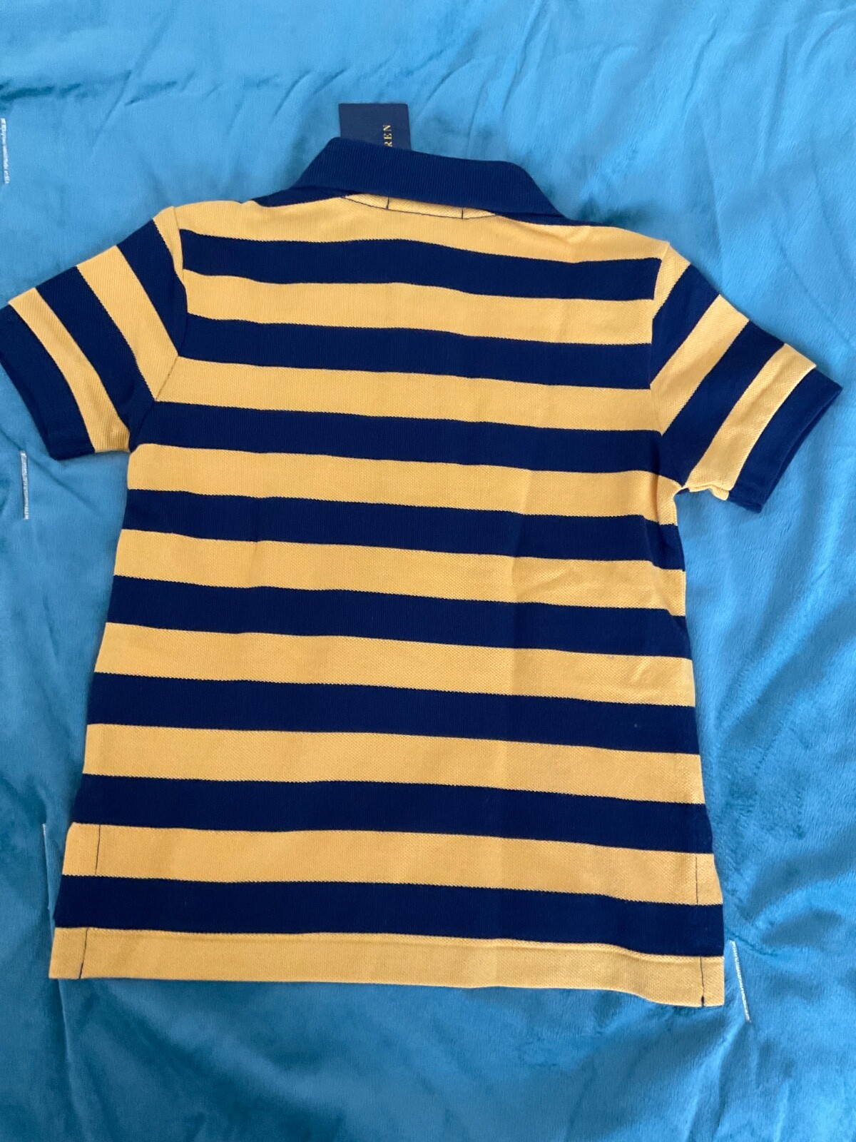 NWTKids Polo Ralph Lauren Polo Boy’s Striped Logo Embroidered Polo Shirt, Size 2